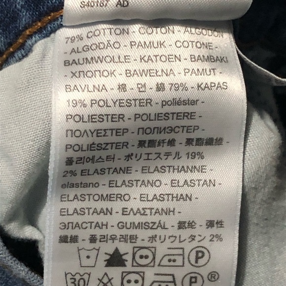 Levi's Classic Boot Jeans Women's 6 Western Frayed Hem Bootcut Mid Rise Denim - Picture 3 of 7